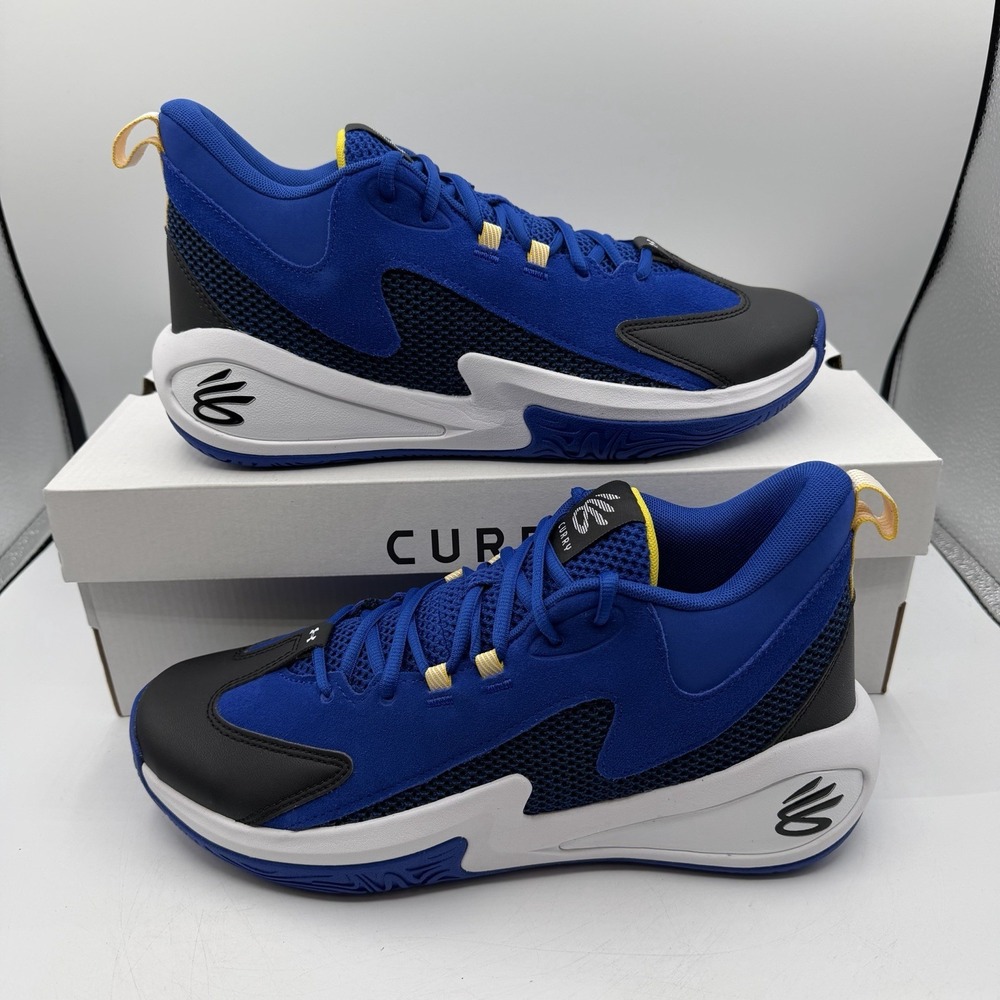 Under Armour Curry 3Z 25 SDE Shoes Mens 12 Royal Blue/White Sneakers 6000750-400